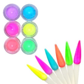 Set Pigmentos Glow Neón