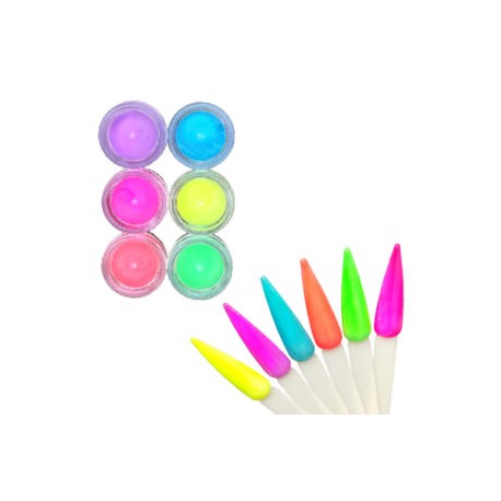 Set Pigmentos Glow Neón