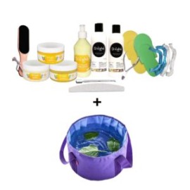 Kit 8oz Nahá Spa con tina portátil