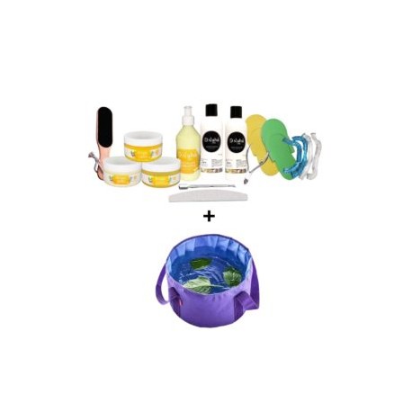 Kit 8oz Nahá Spa con tina portátil