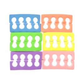 Paquete de separador de dedos 6 pares