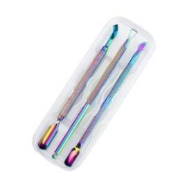 Set empujadores para cutícula 3 pz
