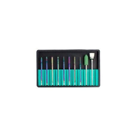 Set de puntas manicure ruso 10 piezas