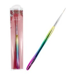 Pincel liner arcoiris