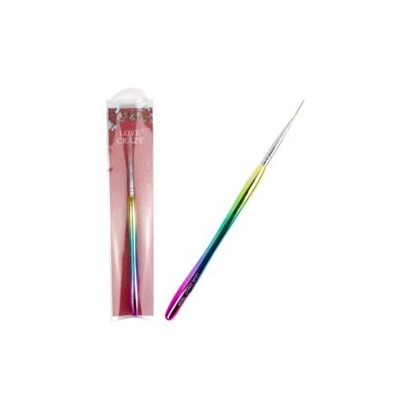 Pincel liner arcoiris