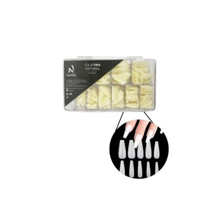Caja de tips Ballerina 500 piezas