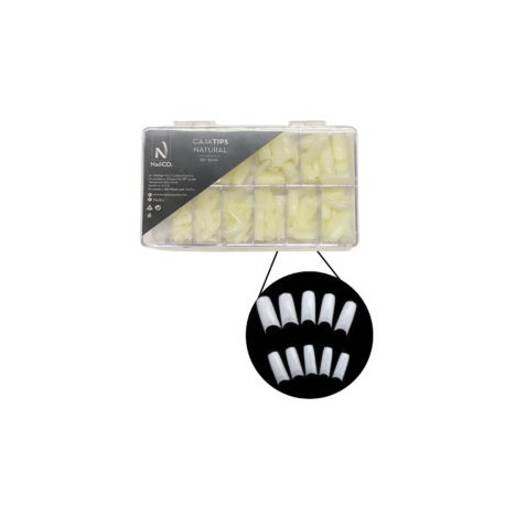 Caja de tips cuadrado 500 piezas