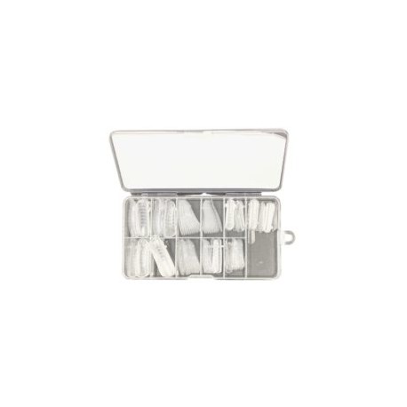 Caja de tips 100 piezas DUAL