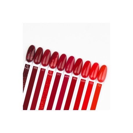 NailCO Gel Tonos Rojo