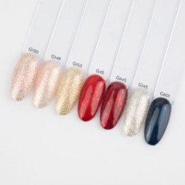NailCO Gel Tonos con Glitter 3 pasos