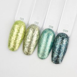 Platinum Gel gama verde individual