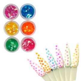 Colección Confetti Geométrico Metálico