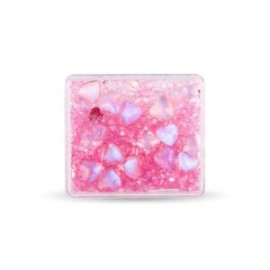 Set corazones con naturaleza muerta
