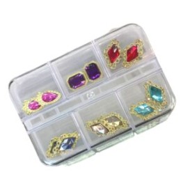 Contenedor de dijes crystal