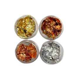 Set Hoja de Oro 4 piezas