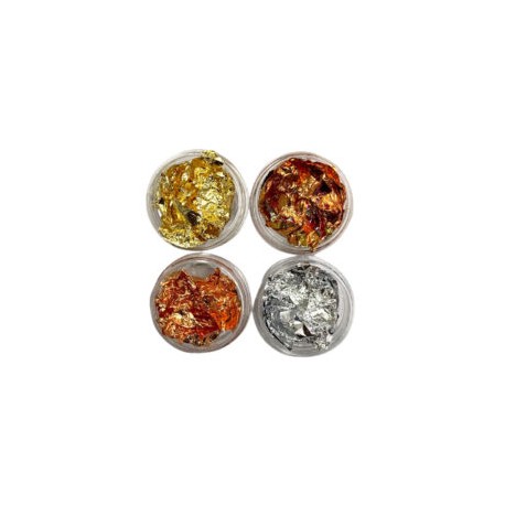 Set Hoja de Oro 4 piezas
